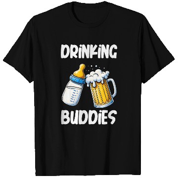 Discover Drinking Buddies Creative Fun Novelty T Shirts