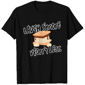 Discover Laugh Smore Funny Camping Campfire T Shirts