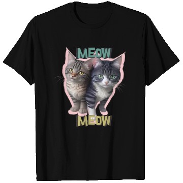 Discover MEOW CATS T Shirts