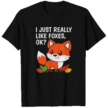 Discover I Just Really Like Foxes Fox Lover T Shirts