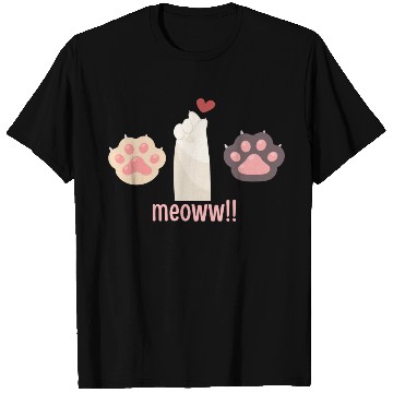 Discover Paws & Love: A Feline Fantasy T Shirts