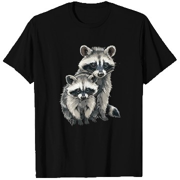 Discover Opossum and raccoon T Shirts