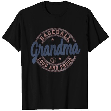 Discover Grandma Baseball Loud And Proud T Shirts