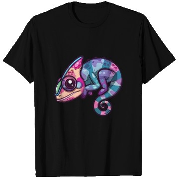 Discover Colorful Chameleon Fantasy Creature Enchantment T Shirts