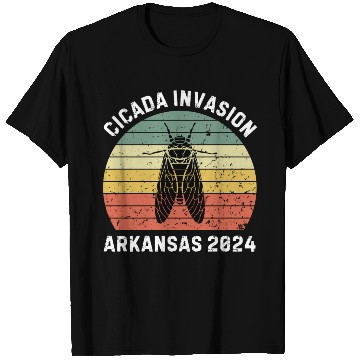 Discover Cicadageddon Invasion Arkansas Tour T Shirts