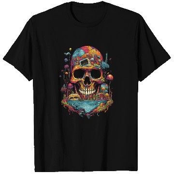 Discover Fantasy Skull T Shirts