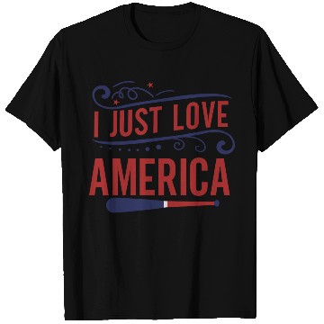 Discover I Just Love America T Shirts