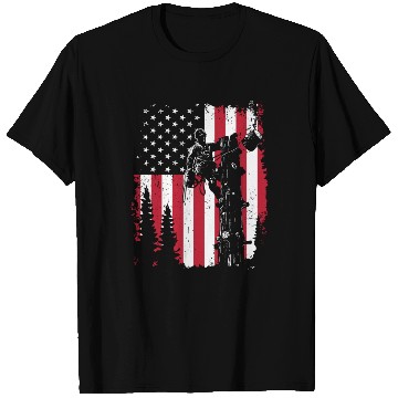 Discover American Flag Arborist For Men Cool Tree Lover T Shirts
