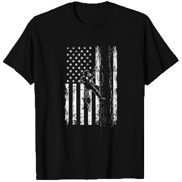 Discover American Flag Arborist For Men Cool Tree Lover T Shirts