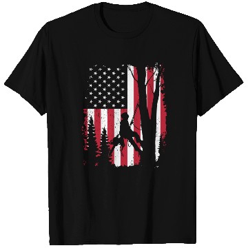 Discover American Flag Arborist For Men Cool Tree Lover T Shirts