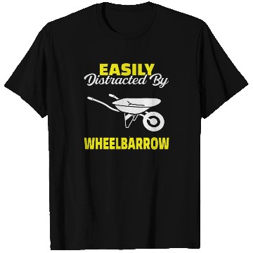 Discover Wheelbarrow Art Design Farmer Gardener T Shirts