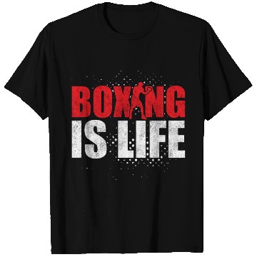 Discover Boxing Is Life Training Boxer T Shirts