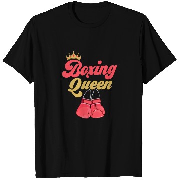 Discover Boxing Queen Training Boxer T Shirts