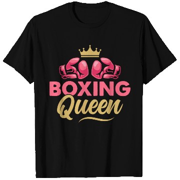 Discover Boxing Queen Boxer Training T Shirts