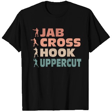 Discover Jab Cross Hook Uppercut Boxer Boxing T Shirts