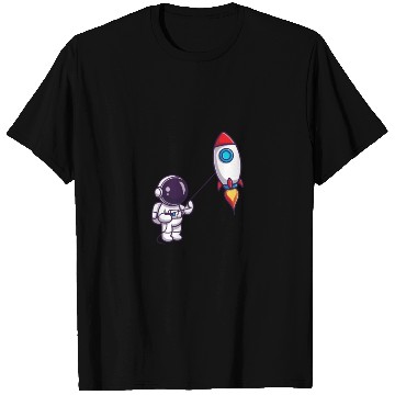 Discover play with rocket balloon T Shirts