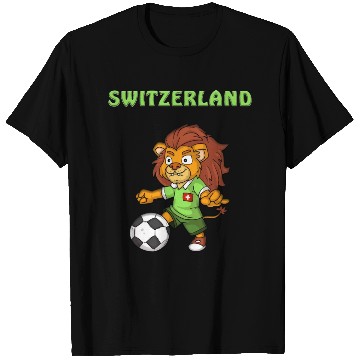 Discover Swiss Fans / Switzerland Lion T Shirts