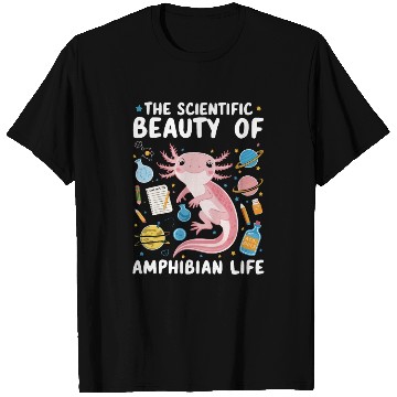 Discover Axolotl Science Teacher Mexican Salamander T Shirts