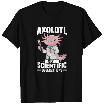 Discover Axolotl Science Teacher Mexican Salamander T Shirts