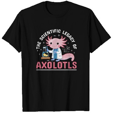 Discover Axolotl Science Teacher Mexican Salamander T Shirts