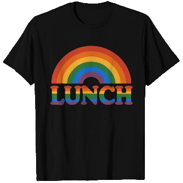 Discover LGBTQ Rainbow Lunch - Colorful Pride T Shirts