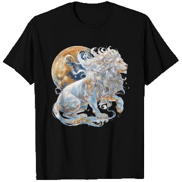 Discover Celestial Lion Images, Mystical Lion, Night sky T Shirts