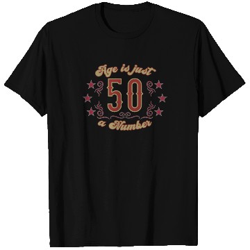 Discover 50th birthday vintage just one number T Shirts