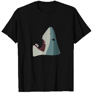 Discover Shark Stepping On A Brick Toy Funny Internet Meme T Shirts