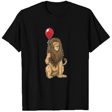 Discover Lion Balloon T Shirts