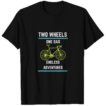 Discover Funny cycliste dad bicycle gift T Shirts