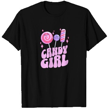 Discover Sweet Pink Candy Girl T Shirts