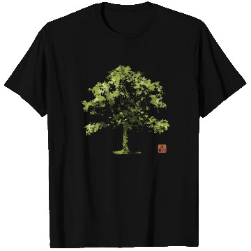 Discover Forest Bathing Japanese Nature Forest Bather T Shirts