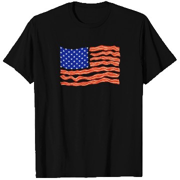 Discover Bacon Lover, Meat Lover, BBQ, USA Flag T Shirts