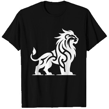 Discover Proud T Tattoo Lion With Wild Mane T Shirts
