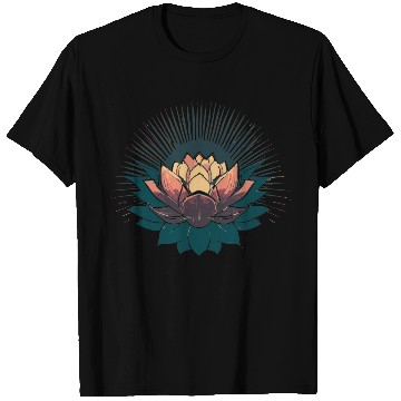 Discover Radiant Lotus: Embrace Optimism and Happiness T Shirts