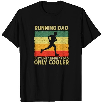Discover Running Dad Marathon Runner Coach Marathoner T Shirts