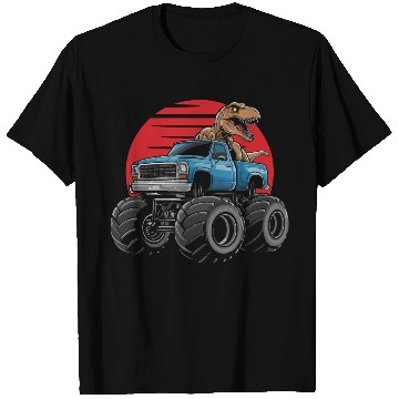 Discover Dino Truck: Jurassic Adventure T Shirts