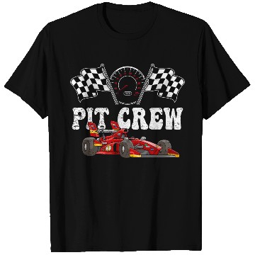 Discover Pit Crew Racing T Shirts