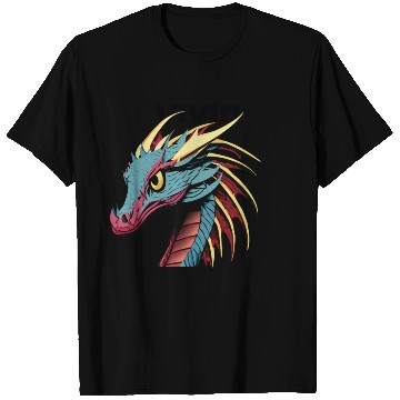 Discover Minimalistic and Modern Dragon Design T Shirts