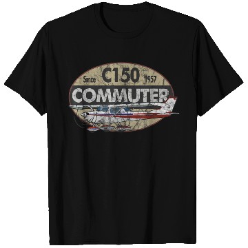 Discover C 150 Commuter Airplane Vintage T Shirts