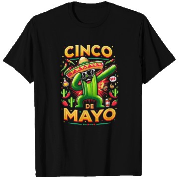 Discover Cinco de Mayo Dancing Cactus T Shirts