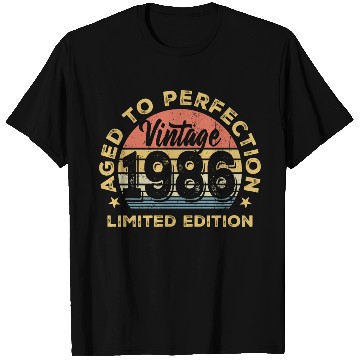 Discover Aged to perfection 1986 T Shirts