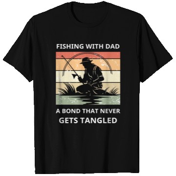 Discover Fishing with Dad T Shirts
