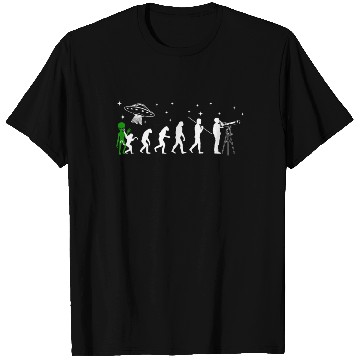 Discover Alien, Aliens, UFO, UAP, Space Unknown Flight T Shirts