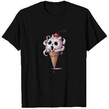 Discover I Scream Ice Cream Skull Art T Shirts