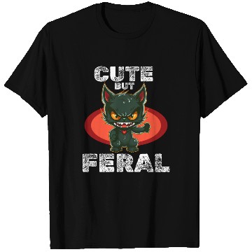 Discover Cute But Wild: Zombie Voodoo Cat For Halloween T Shirts