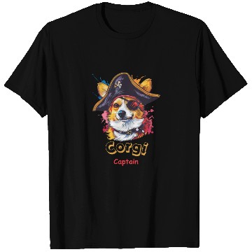 Discover Captain Corgi T Shirts
