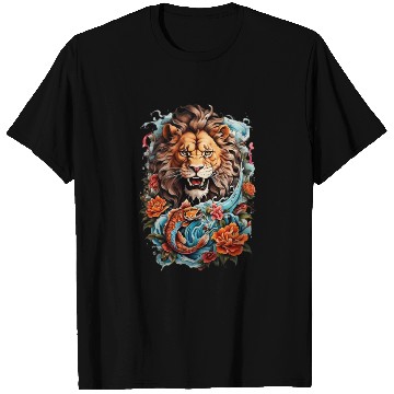 Discover Floral Lion T Shirts
