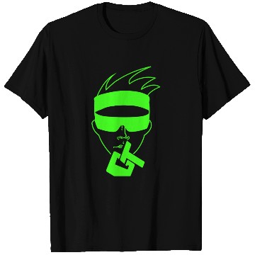 Discover Green neon face GT T Shirts