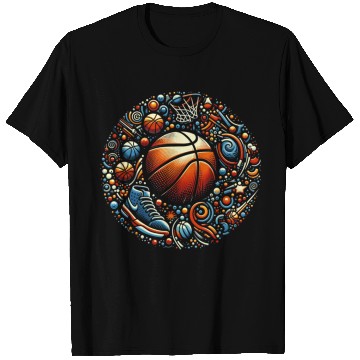 Discover Basketball Cosmic Blast T Shirts
